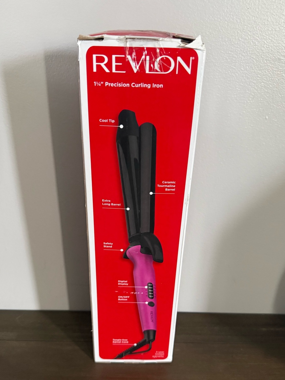 Revlon 1¼" Precision Curling Iron - Pink